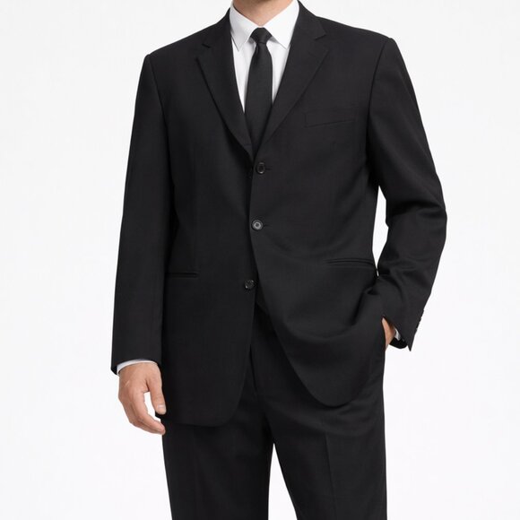 zagato Other - Zagato Signature Collection 2-Piece Wool-Blend Suit – Black Windowpane
Very nice